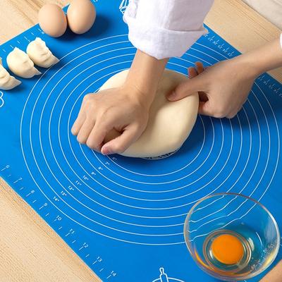 Silicone Baking & Rolling Mat with Measurement Guide – Non-Stick, Reusable, Easy to Clean